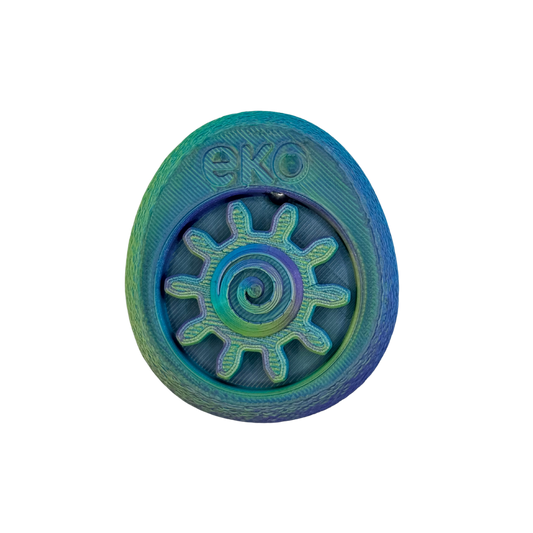 eko - ocean - silk tri-colour